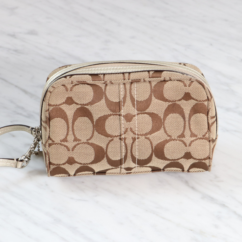 Coach make up bag